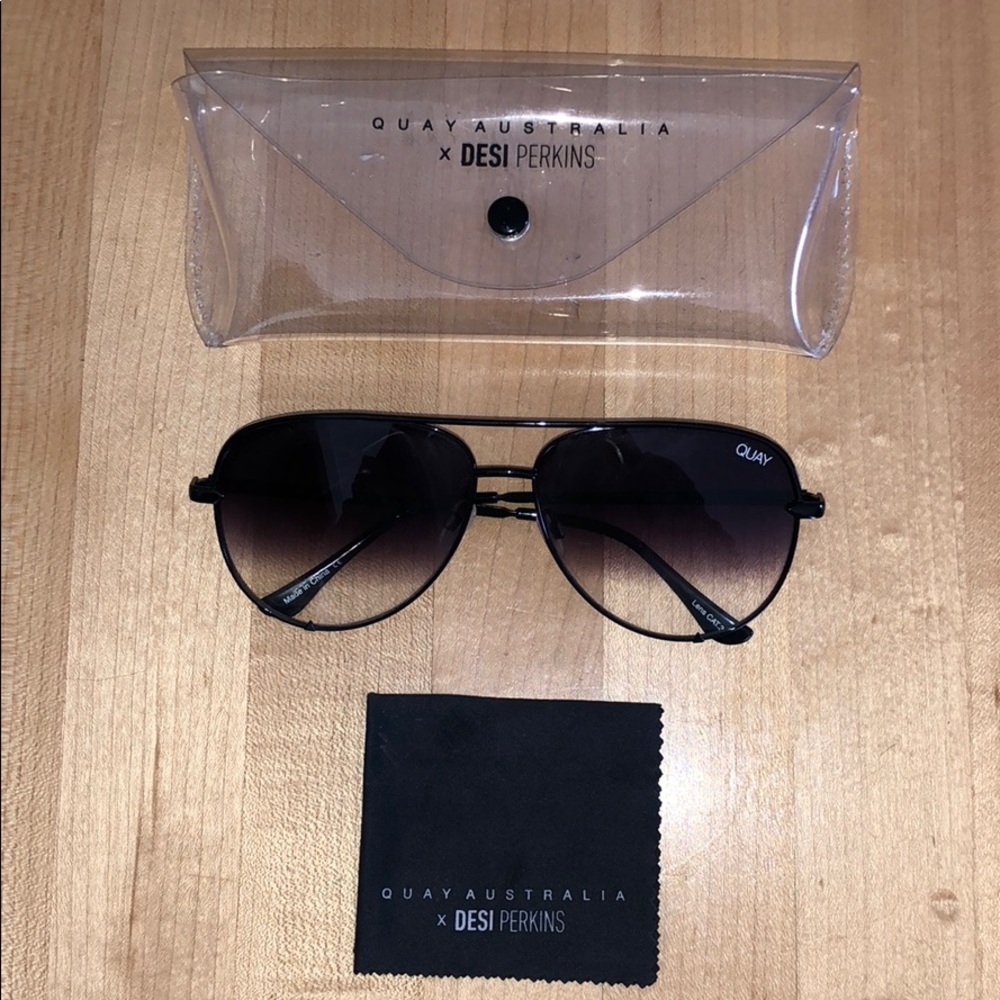 New QUAY High Key Mini Sunglasses
